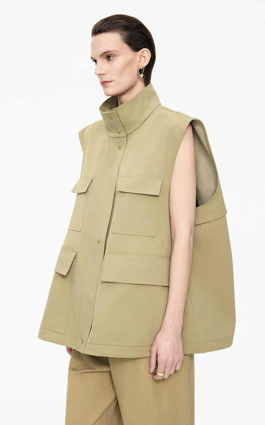 Vest / JNBY Oversized Utility Hybrid Vest