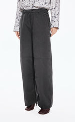 Pants / JNBY Cotton Twill Straight-Leg Trousers