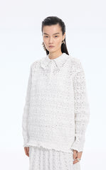 Sweater / JNBY Oversized Textured Knit Pullover