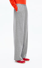 Pants / JNBY Straight Wool-Cashmere Drawstring Trousers