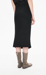 Skirt / JNBY Mid-Length Stretch Waist Skirt