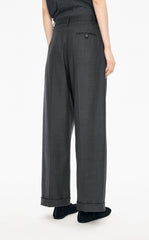 Pants / JNBY Straight-Leg Wool-Blend Trousers