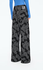 Pants / JNBY Shadow Art Straight Wool Blend Pants