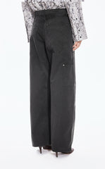 Pants / JNBY Cotton Twill Straight-Leg Trousers