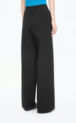 Pants / JNBY Wide-Leg Ribbed Blend Trousers