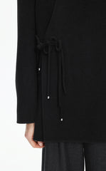 Coat / JNBY Double-Faced Collarless Wool Blend Coat