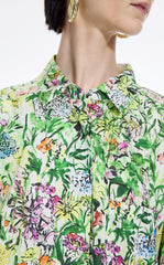 Shirt / JNBY Watercolor Garden Cotton Shirt