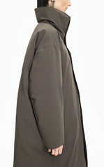 Down Coat / JNBY Reversible Oversized Long Down Coat