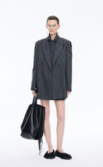 Jacket / JNBY Relaxed Wool Blend Cutout Jacket