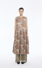 Pants / JNBY Wide-Leg Printed Denim Trousers