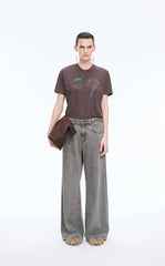 Pants / JNBY Wide-Leg Colored Jeans