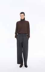 Pants / JNBY Straight-Leg Double-Waist Wool Trousers