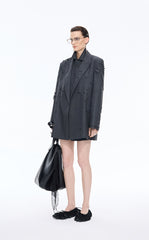 Jacket / JNBY Relaxed Wool Blend Cutout Jacket