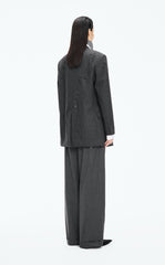 Blazer / JNBY Floral Laser Wool Blend Blazer