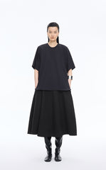 Skirt / JNBY Mid-Length Flared Waist Skirt
