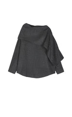 Coat / JNBY Relaxed Wool Silk Blend Jacket