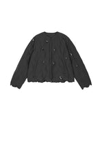Down Coat / JNBY Oversized Beaded Cropped Down Coat