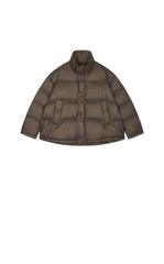 Down Coat / JNBY Oversized Jacquard Mid-Length Down Coat