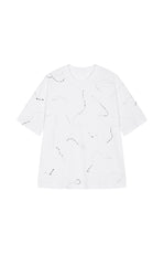 T-Shirt / JNBY Asymmetric Oversized Cotton Tee