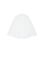 Shirt / JNBY Loose Silk-Cotton Long Sleeve Shirt