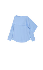 Shirt / JNBY Draped Poplin Long Sleeve Top