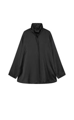 Shirt / JNBY Loose Pure Silk Long Sleeve Shirt