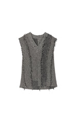 Sweater / JNBY Linen-Blend Relaxed Knit Vest