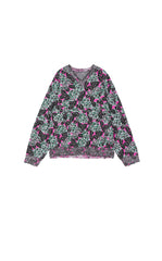 Sweater / JNBY Floral Screen Oversized Pullover