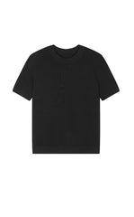 Sweater / JNBY Wool Stretch Short Sleeve Pullover