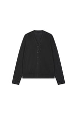 Sweater / JNBY Loose V-neck Silk-Cotton Cardigan