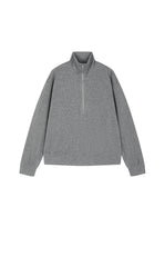 Sweatshirt / JNBY Cotton-Blend Half-Zip Pullover