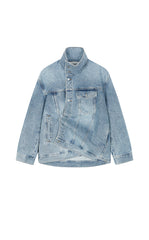 Jacket / JNBY Oversized Asymmetric Cut Denim Jacket