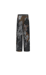 Pants / JNBY Shadow Print Wool Blend Trousers