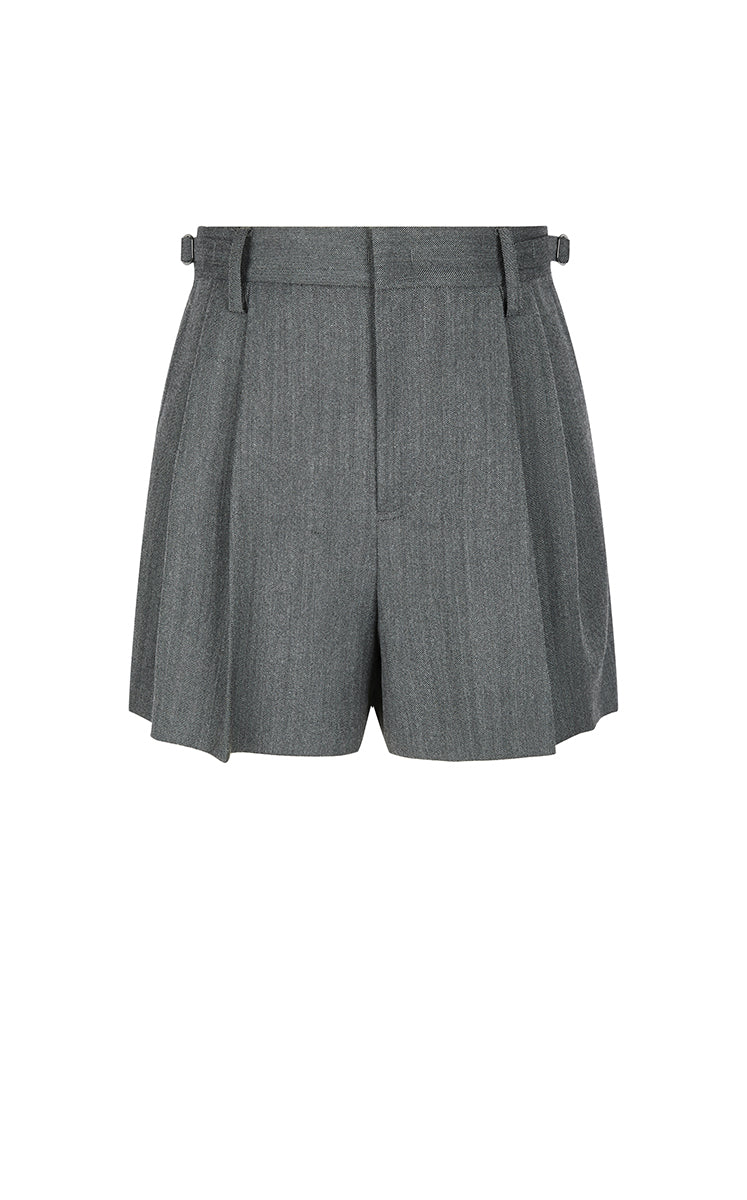 Shorts / JNBY Straight-Leg Wool-Blend Shorts