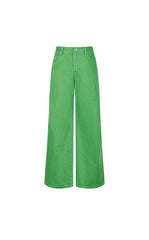 Pants / JNBY Coated Straight-Leg Extra-Long Jeans