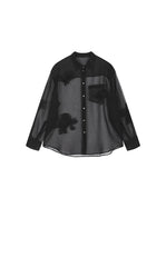 Shirt / JNBY Oversize Silk Organza Blouse