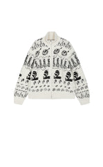 Sweater /(ESG)JNBY Icelandic Pattern Wool Blend Cardigan