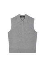 Sweater / JNBY Wool Polo Knit Vest