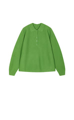 Sweater / JNBY Classic Wool Blend Polo Pullover