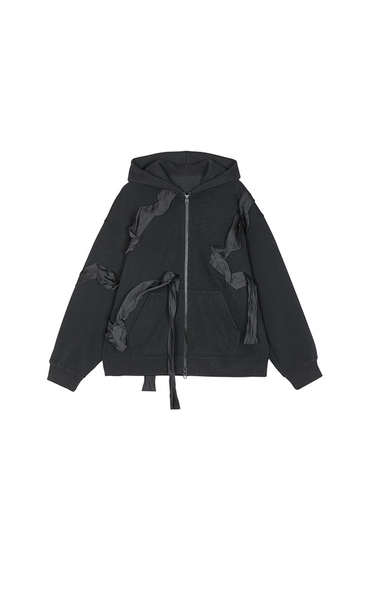 Sweatshirt / JNBY Oversized Satin Bow Detail Sweatshirt