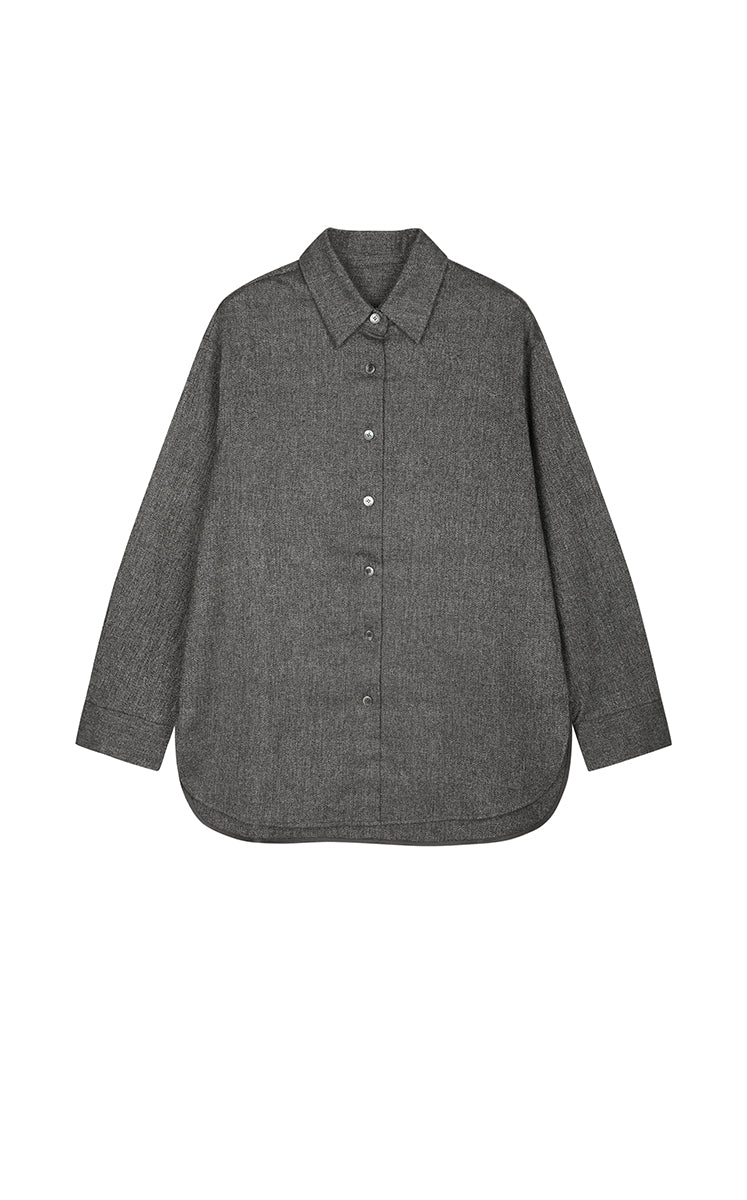 Jacket / JNBY Wool-Blend Herringbone Jacket