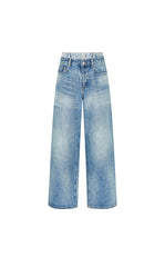 Pants / JNBY Straight-Leg Cuffed Denim Pants