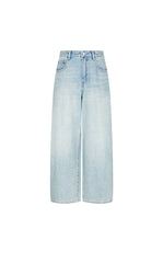 Pants / JNBY Cuffed Tapered Banana Cropped Jeans
