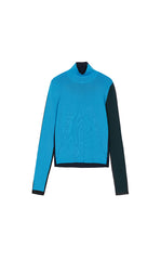 Sweater / JNBY Colorblock Wool Turtleneck Sweater