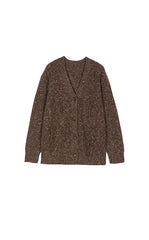 Sweater / (ESG)JNBY O-shape Fringe Wool-blend Long Cardigan