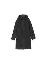 Coat / JNBY Longline Hooded Wool Blend Coat