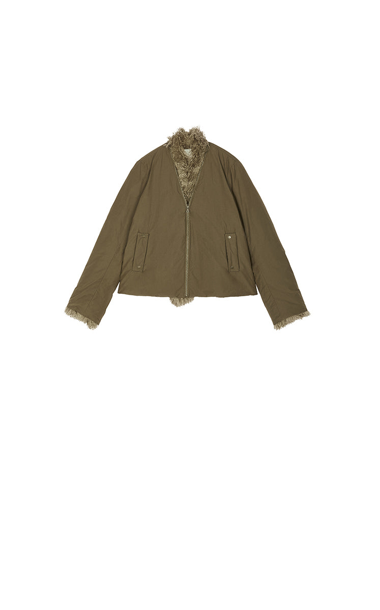 Down Coat / JNBY Fur Collar Short Down Coat