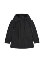 Down Coat / JNBY Oversized Raglan Mid-Length Down Coat