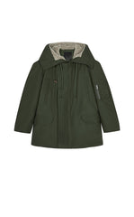 Down Coat / JNBY Oversized Raglan Mid-Length Down Coat