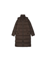Down Coat / JNBY Long Hooded A-Line Down Coat